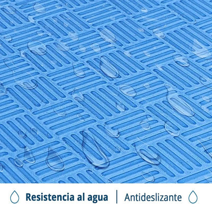 Artatami® Tatami Puzzle 1x1x40 mm Rojo - Azul Pack Ahorro【12 Unidades】 Alta Densidad EVA – Judo, BJJ, MMA y Lucha_3