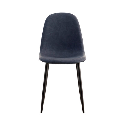 Pack 2 Sillas De Comedor De Piel Mera 56x44x87.5cm Thinia Home_1