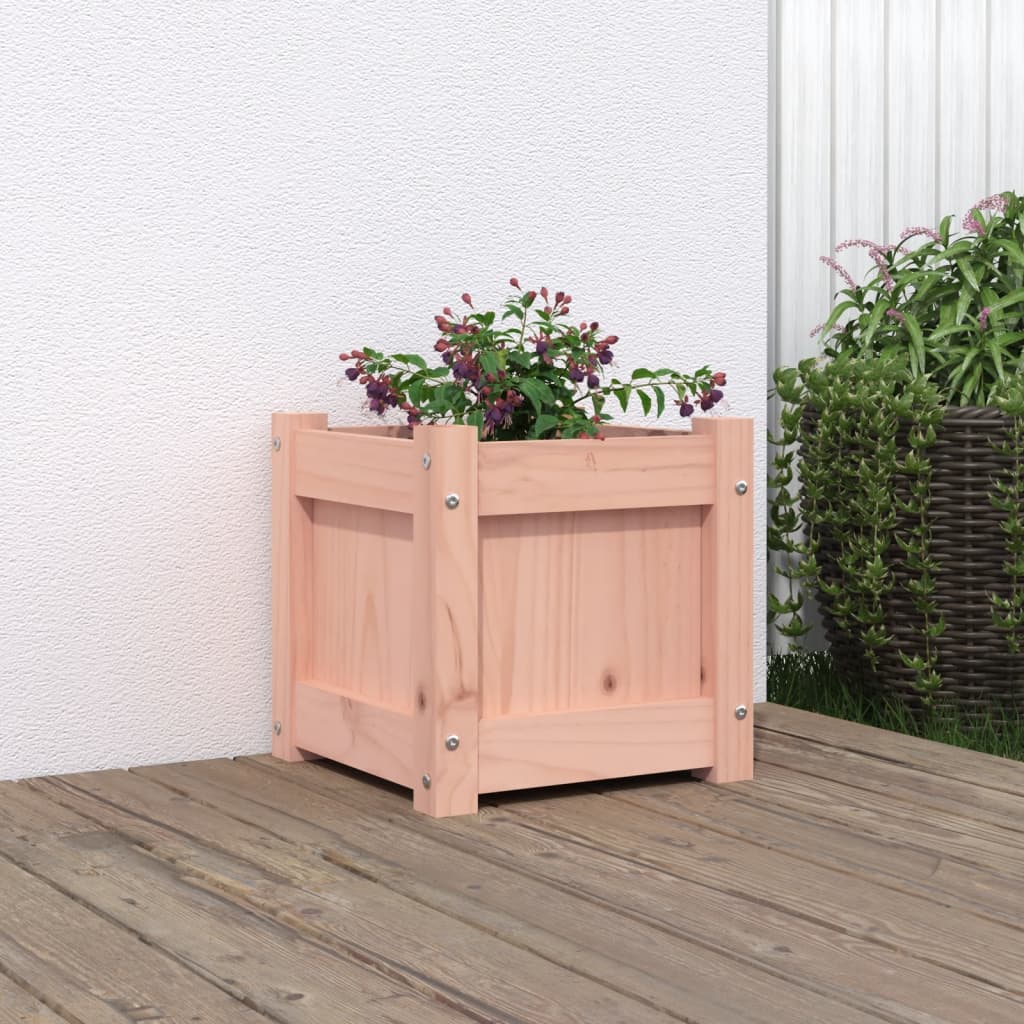 Jardinera Madera Maciza De Abeto Douglas 31x31x31 Cm_1