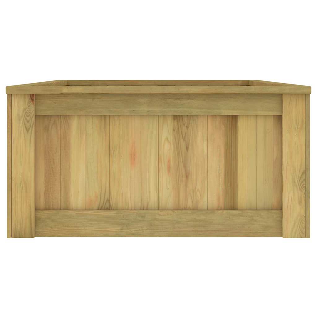 Arriate De Madera De Pino Impregnada 196x100x50 Cm_5