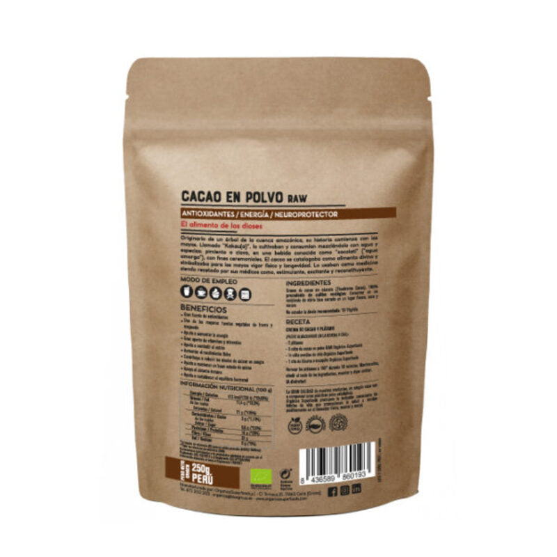 Cacao En Polvo Raw Sin Gluten Bio_1
