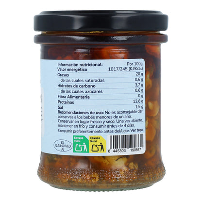 Mexilhões em Conserva com Pimento Planeta Huerto 165 g
