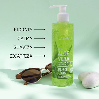 Gel ALOE VERA 100% PURO | Ecológico y Vegano | Piel Sensible | Hidrata, Nutre, Calma y Refresca | Rápida Absorción_3