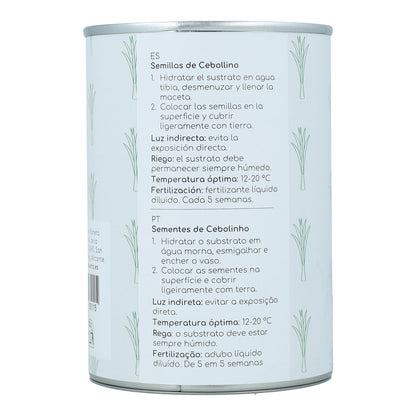 Kit de cultivo aromático de cebolinho Planeta Huerto