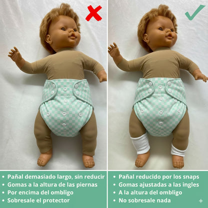 Kit Pañales Antifugas Noche | Protección 12h Bebés 3-15kg | Adznadons_5
