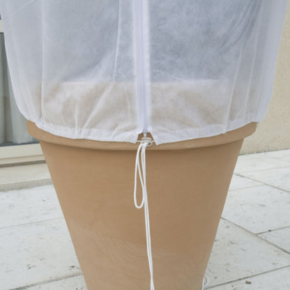 Hiverzip 2 x 1,80 m Cobertura de geada Nortene com fecho de correr 2 peças.