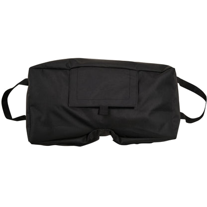 Outsunny Juego De 2 Bolsas De Arena Peso Para Sombrilla 50 Kg 50x25x18 Cm Negro_3