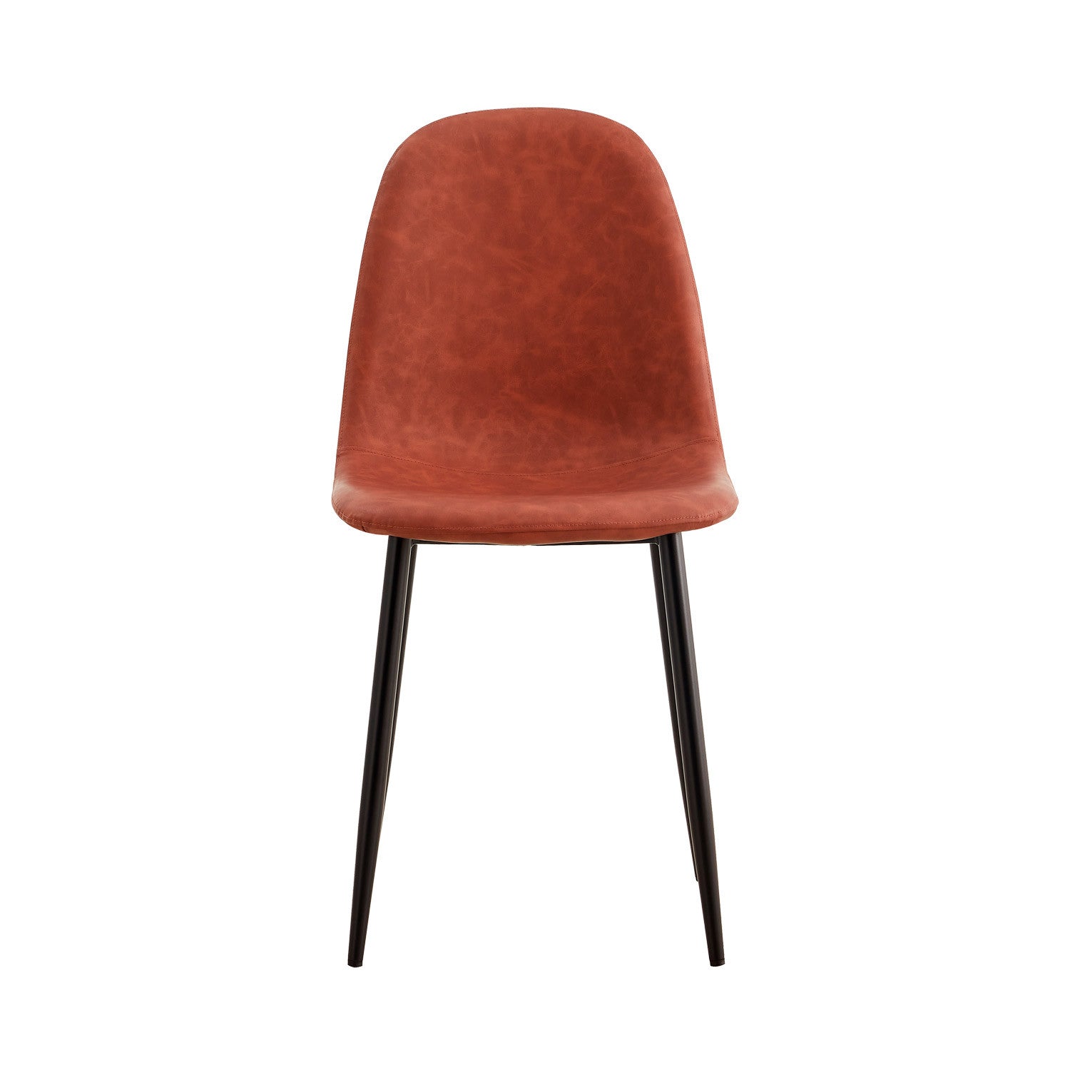 Pack 2 Sillas De Comedor De Piel Mera 56x44x87.5cm Thinia Home_1