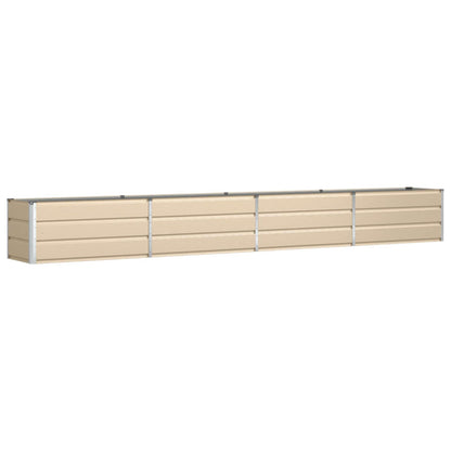 Jardinera Marfil 385 X 50 X 45 Cm Acero Galvanizado_0