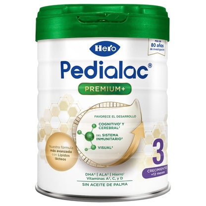 Pedialac 3 Leite de Crescimento Infantil Biberão 800g - Hero Baby