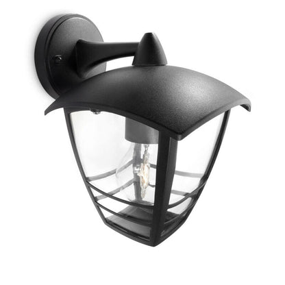 Aplique Exterior Pared Inv. 1x60w Negro Mod. Creek Philips_2