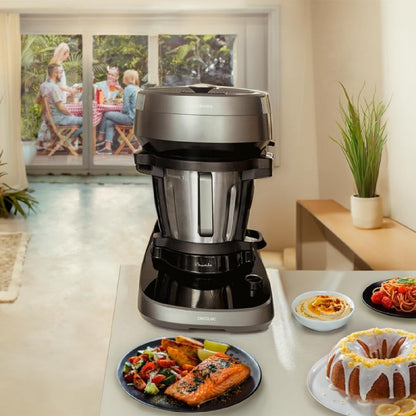 Robot De Cocina Multifunción Con Dispensador De Alimentos Mambo Cooking Victory. 1700 W, 45 Funciones, Miles De Recetas Guiadas, Jarra Victory De 5l_4