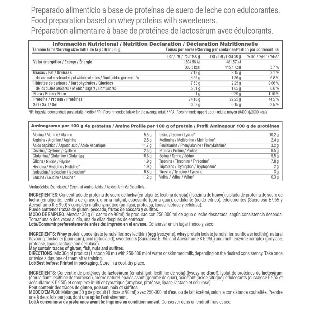 Whey Protein80 - 500g - Sueño De Fresa (strawberry Dreams) - Aumenta La Masa Muscular - Masmusculo_5