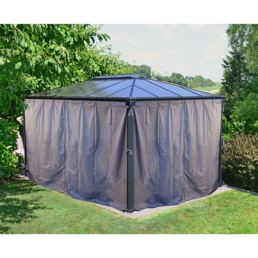 Conjunto de cortinas para gazebo gazebo Martinica 4300 Canopia da Palram