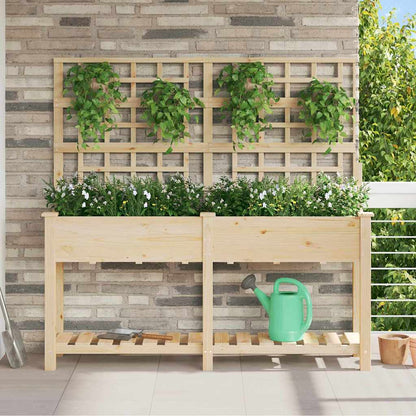 Macetero De Jardín Beige 161 X 46 X 152,5 Cm_1