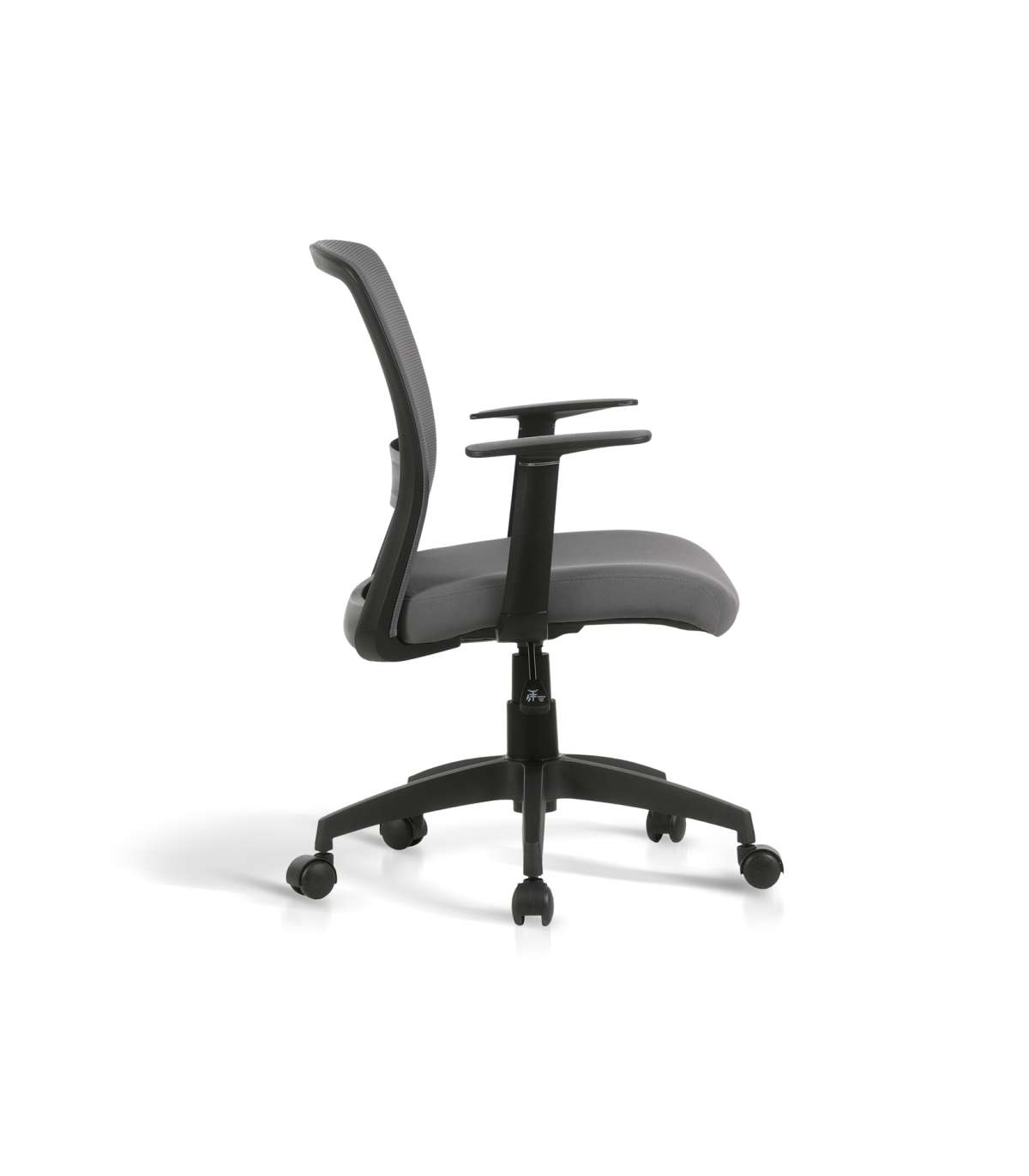 Silla Despacho Giratoria Elevable Acabado Gris, 61m(ancho) 87/94cm(altura) 59cm(fondo)_2