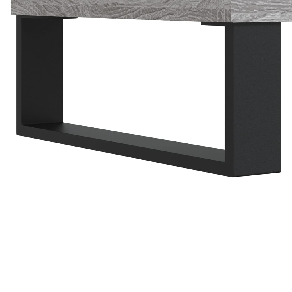 Aparadores 2 Uds Madera De Ingeniería Gris Sonoma 40x35x70 Cm / Vetonek_5
