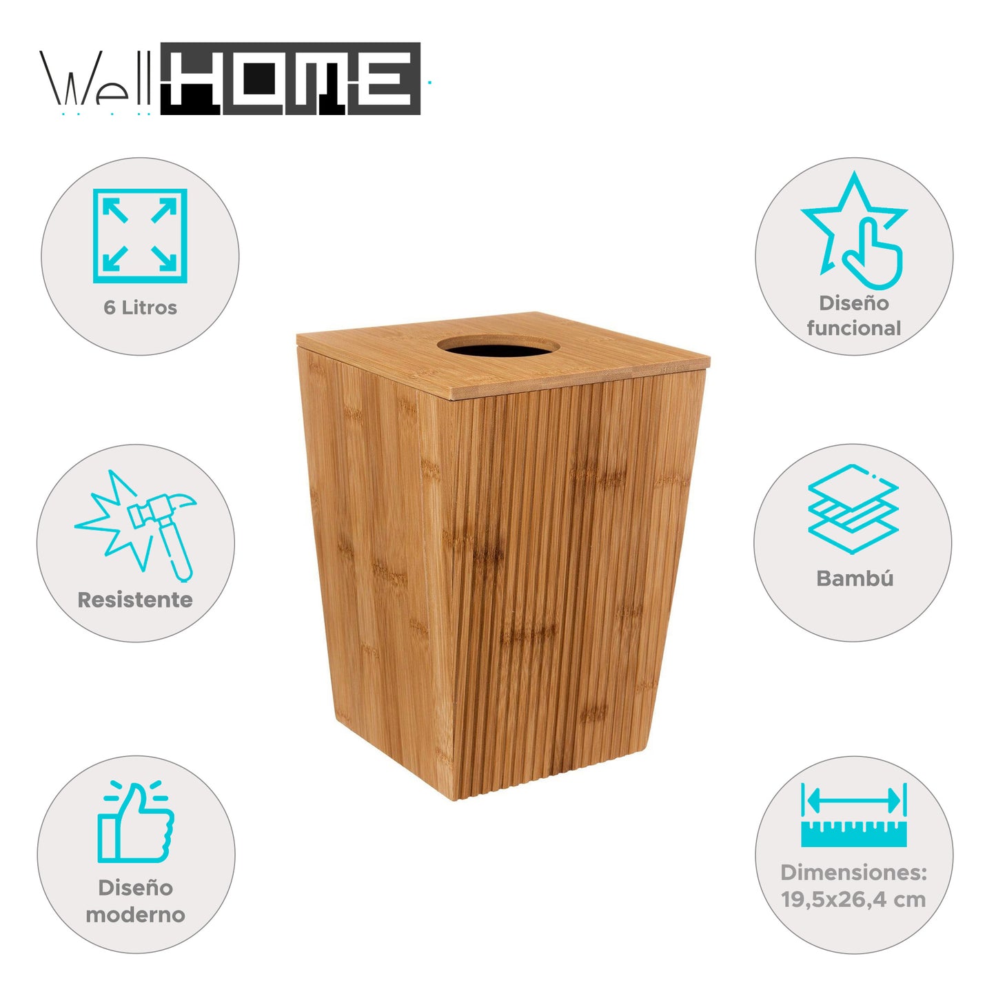 Well Home - Cubo De Tierra Desconocido 6l_1