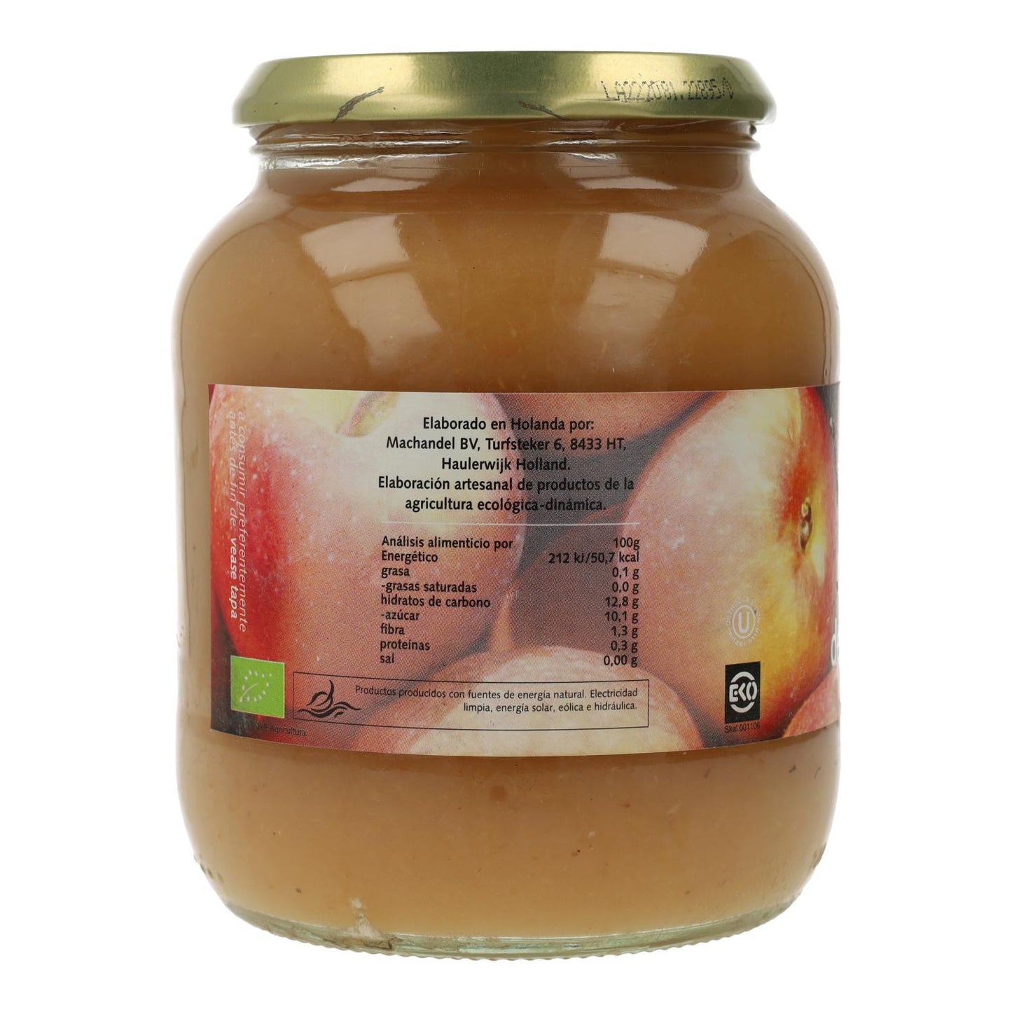 Compota de Maçã Biológica Machandel 700 g