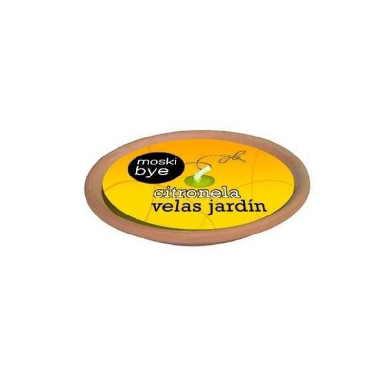 Vela Plato Terracota Grande Citronela 20554 Flower_0