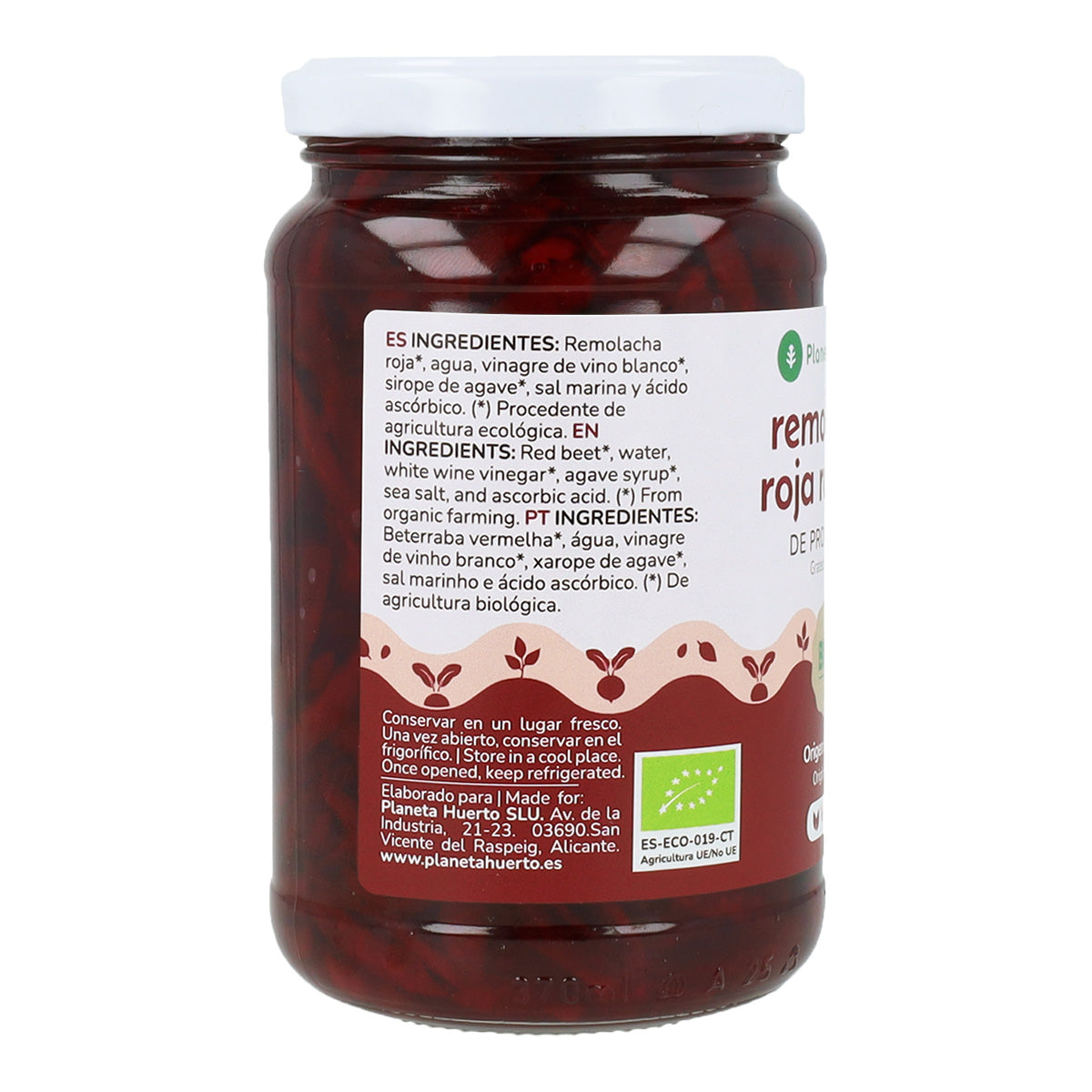 Eco Planeta Huerto beterraba ralada 345 g