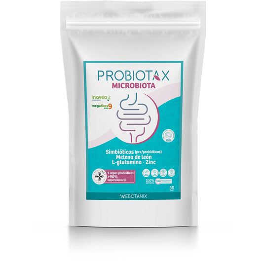 Probiotax Microbiota com probióticos e prebióticos WeBotanix 150 g