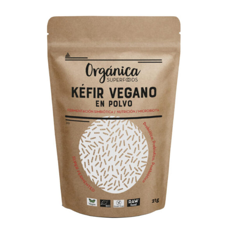 Kefir Vegano En Polvo Raw Sin Gluten Bio_0