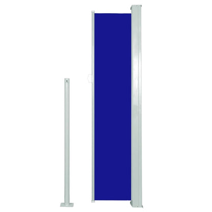 Vidaxl Toldo Lateral Retráctil De Jardín Azul 140x300 Cm_3