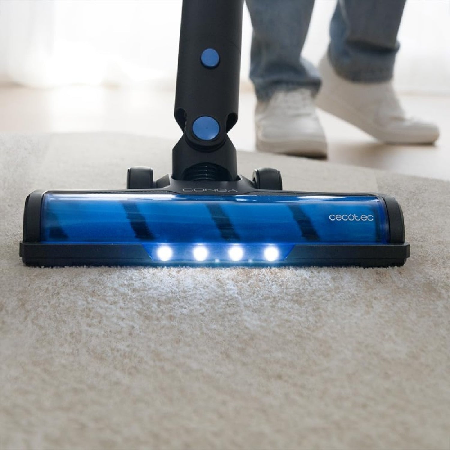 Cecotec Aspirador Vertical Bldc Conga Rockstar 8500 Infinity Ergowet Animal_4