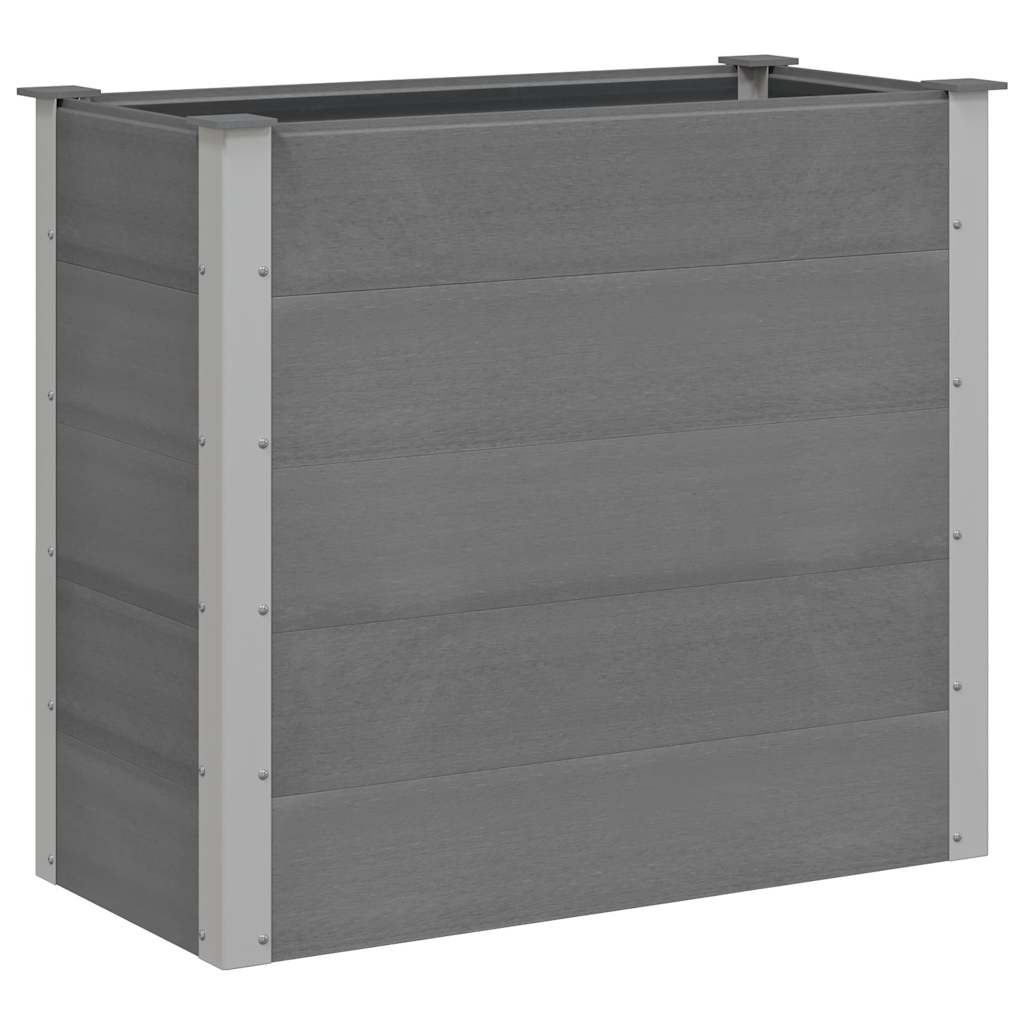 Arriate De Wpc Gris 100x50x91 Cm_0