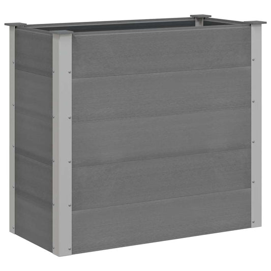 Arriate De Wpc Gris 100x50x91 Cm_0
