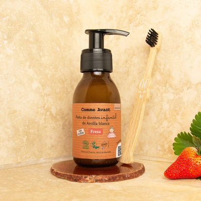 Pasta De Dientes Infantil De Fresa_0