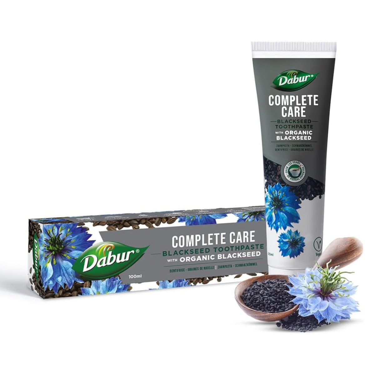 Pasta de dentes Dabur com sementes pretas 100ml