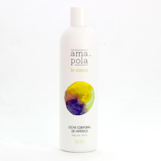 Leite Corporal Amapola Biocosmetics Erva de São João 400 ml