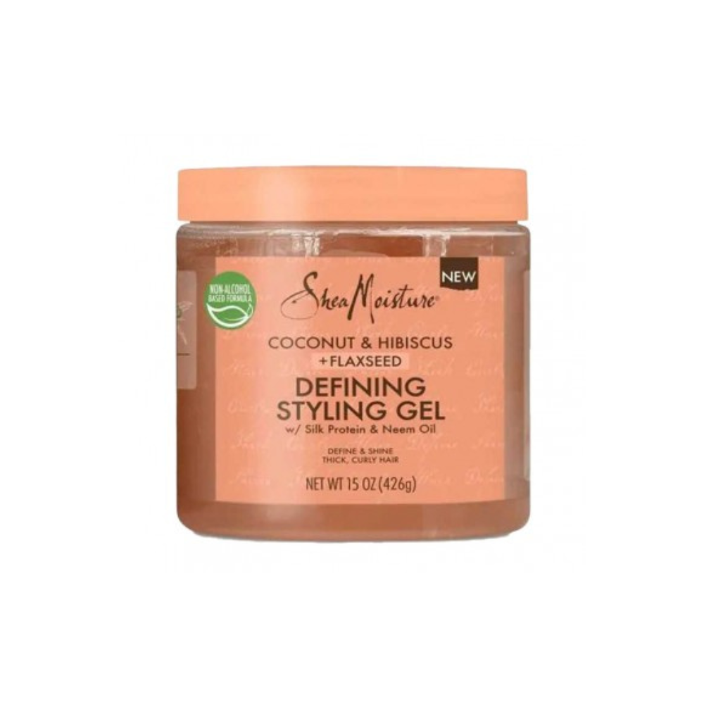 Shea Moisture Coconut And Hibiscus Curl And Shine Defining Styling Gel 431ml_0