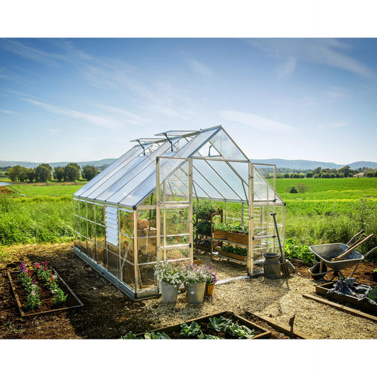 Estufa Balance Garden 366x304x257 cm Canopia Prata da Palram 