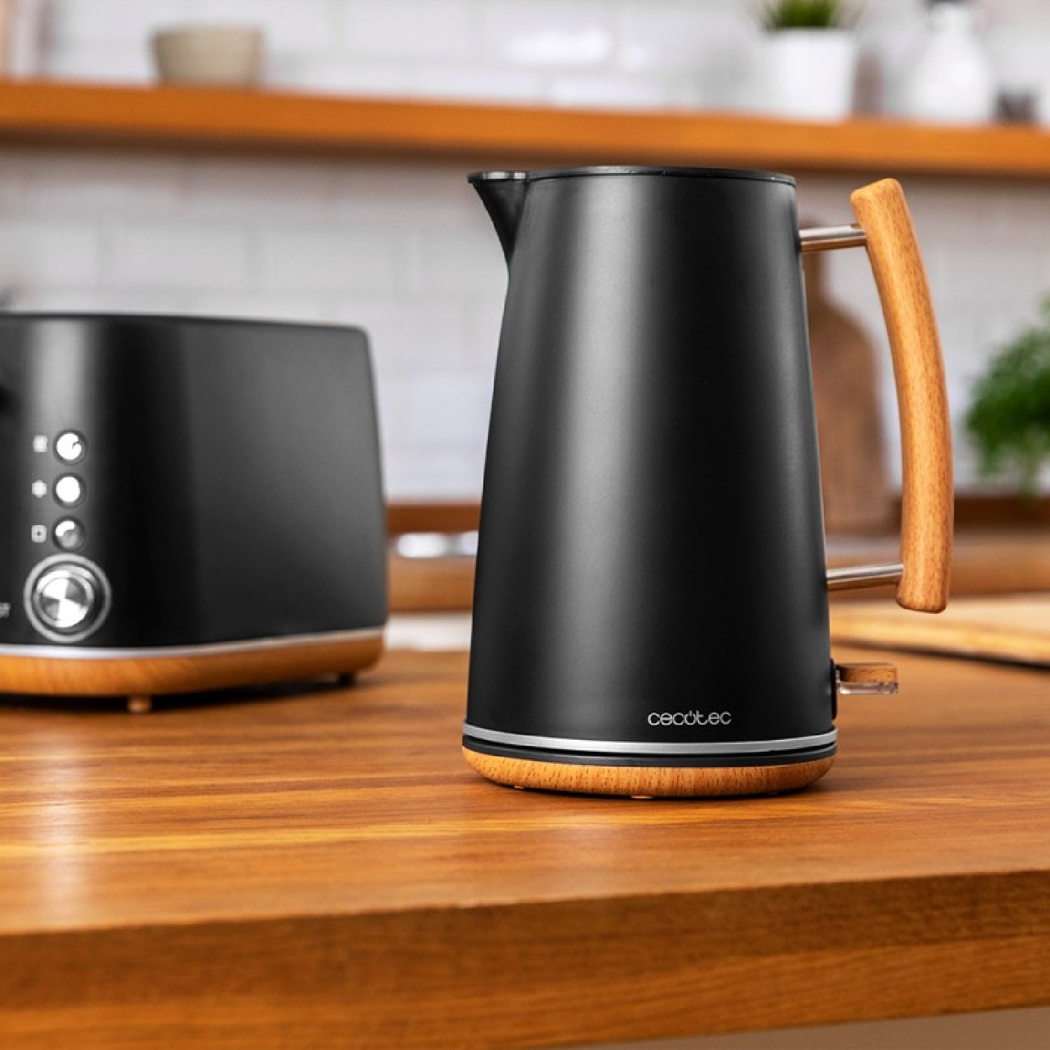 Cecotec Hervidor De Agua Hervidor De Agua Thermosense 400 Black Woody_3