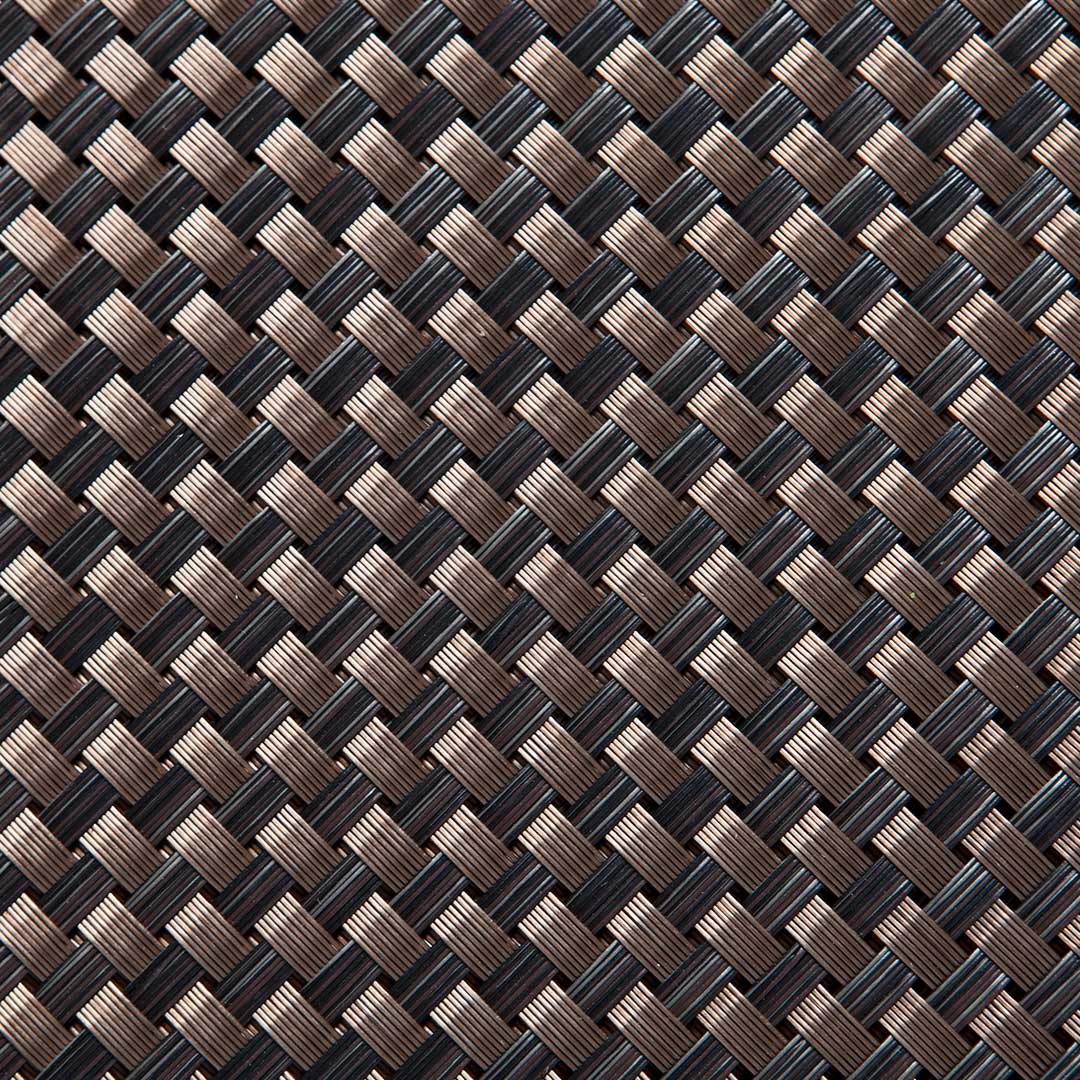 Malla De Balcón Rattan Luxe Brown - Ocultación Y Estilo - 0,9x3 M - Multicolor_0