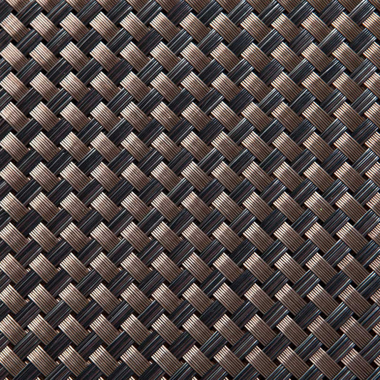 Malla De Balcón Rattan Luxe Brown - Ocultación Y Estilo - 0,9x3 M - Multicolor_0