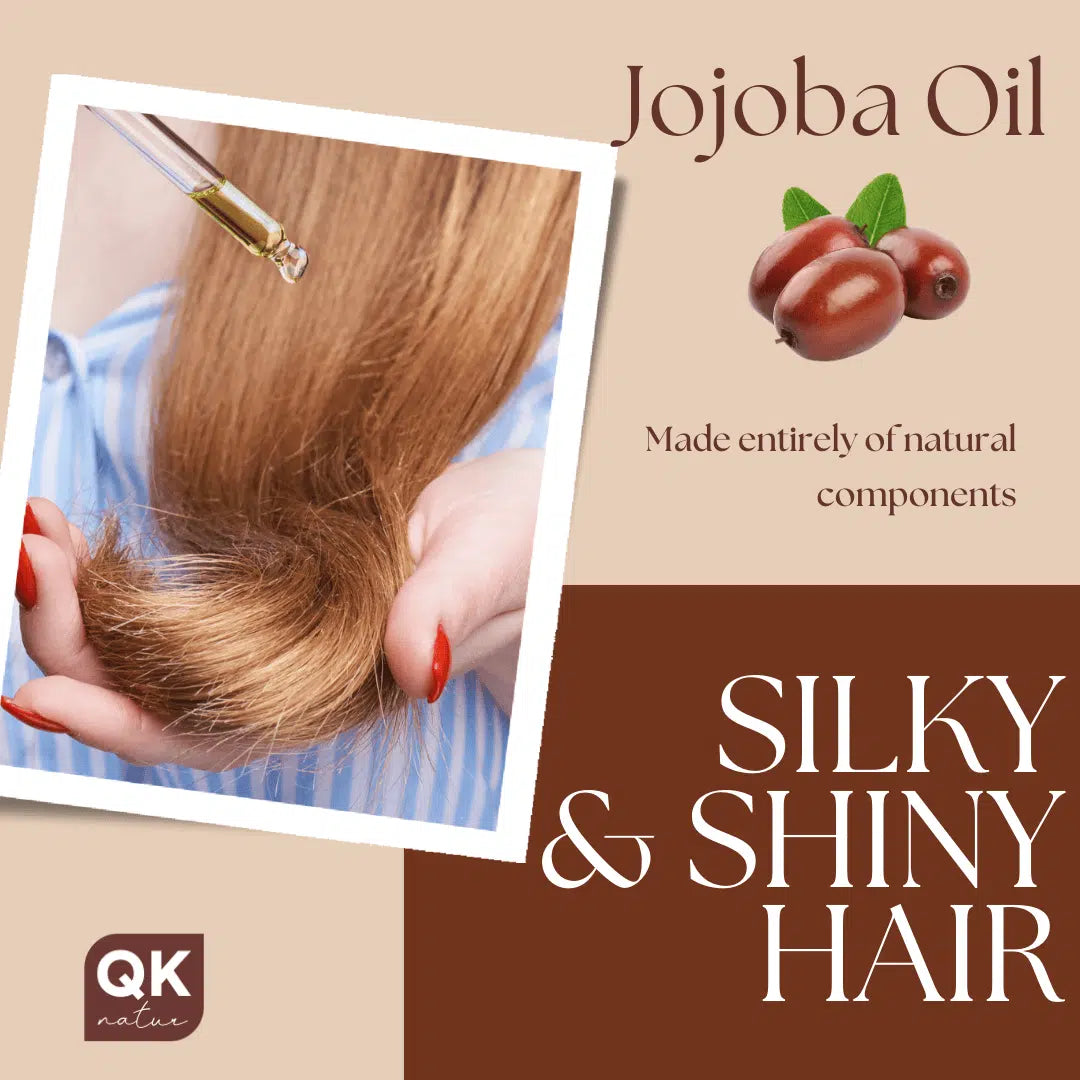 QKnatur - Aceite De Jojoba 100% Puro Orgánico - 100 Ml - Cuerpo, Rostro, Cabello, Uñas, Barba - Antiarrugas Y Antiacné_5