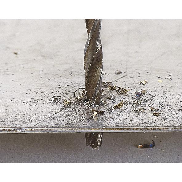 1 broca HSS para forjamento de laminação de metais Wolfcraft