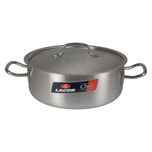 Cacerola De Acero Inoxidable - 50 Cm - 39 L_0