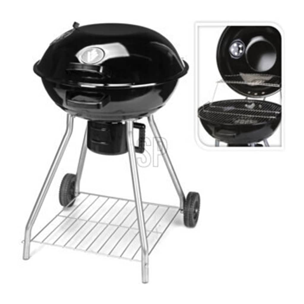 Progarden Barbacoa Sobre Ruedas Negro / Vetonek_0