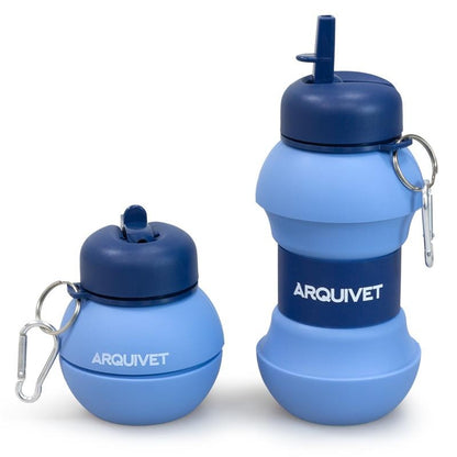 Pipi Clean Arquivet Garrafa Dobrável Portátil 550 ml para Animais de Estimação