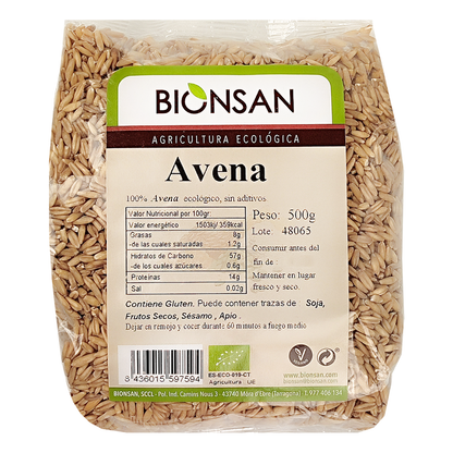 Avena En Grano Eco Bionsan 500gr_0
