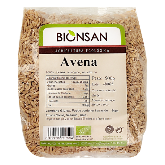 Avena En Grano Eco Bionsan 500gr_0