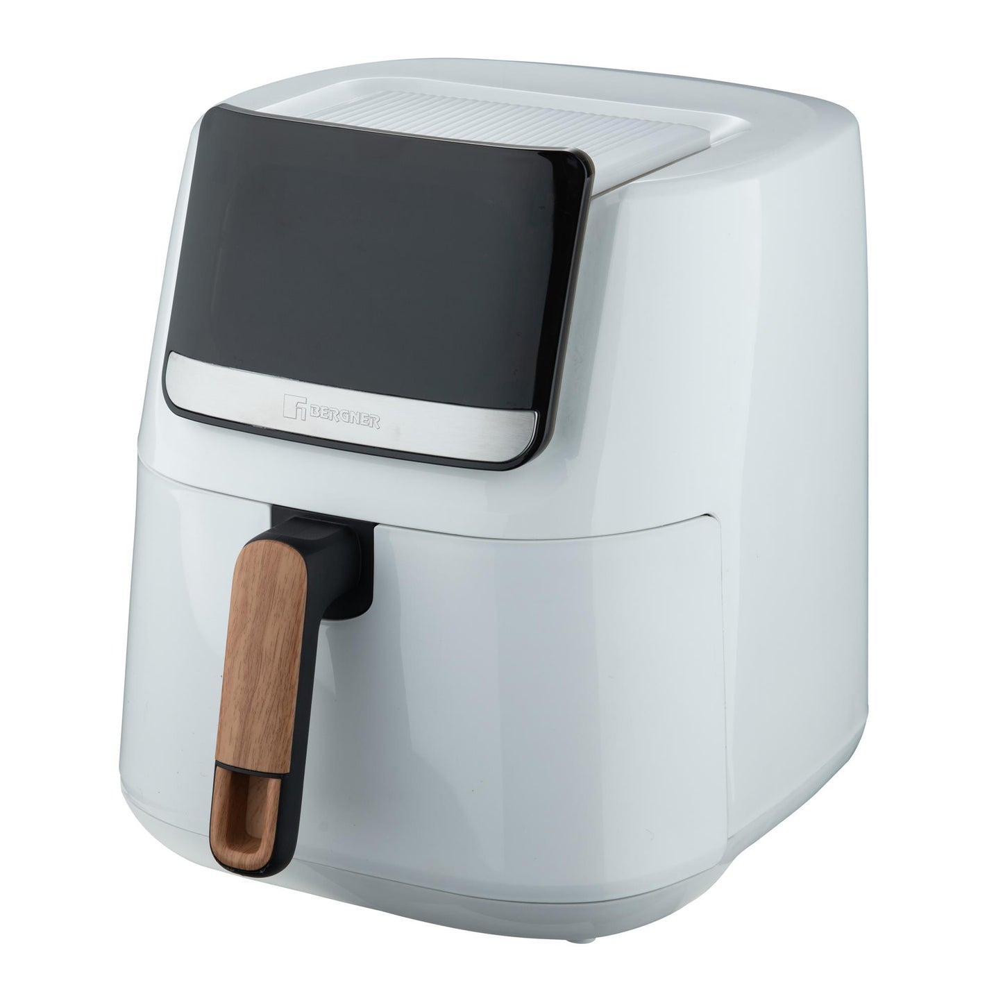 Freidora De Aire 6.5l 1600w Bergner Naturally Con 10 Programas - Color Blanco_0