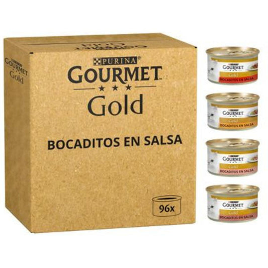 Purina Gourmet Gold Snacks em Molho Pacote Variado 96 x 85 g