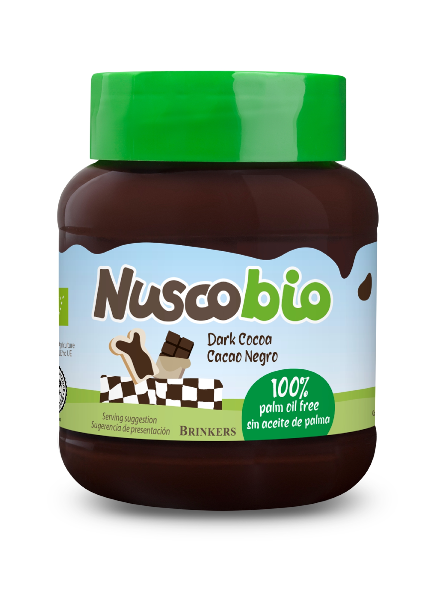 Creme de Chocolate Negro Ecológico Nuscobio 400g