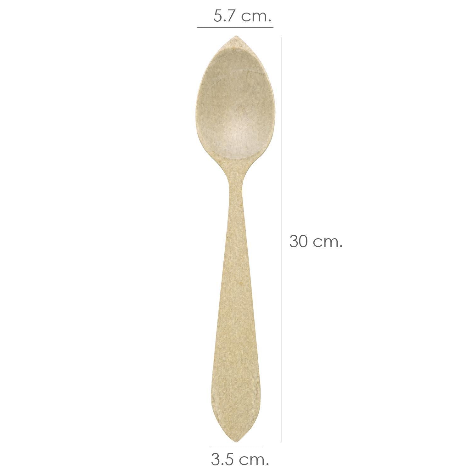 Cuchara Servir Cocina Madera Oryx 30 Cm.